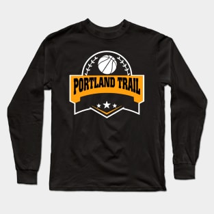 Personalized Basketball Portland Trail Proud Name Vintage Beautiful Long Sleeve T-Shirt